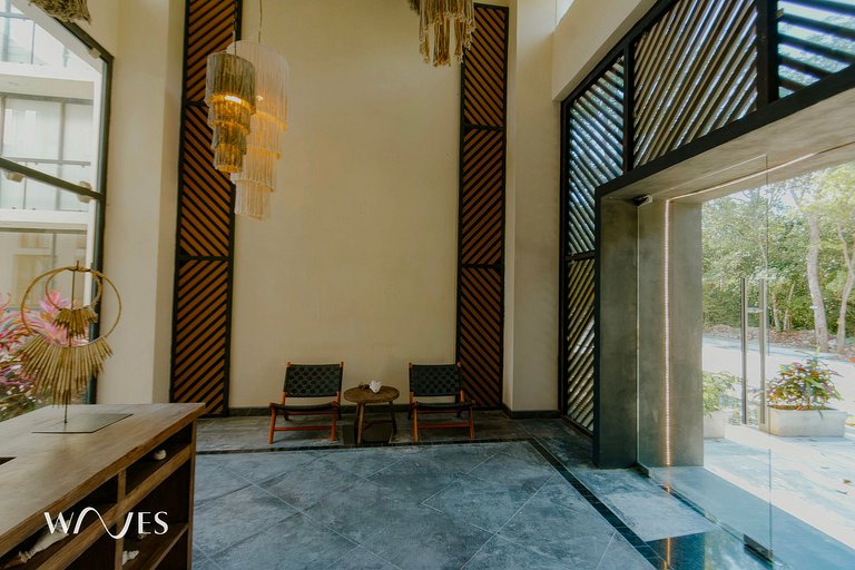 Modern 2BR Oasis with Pool Views at Chaan Ha