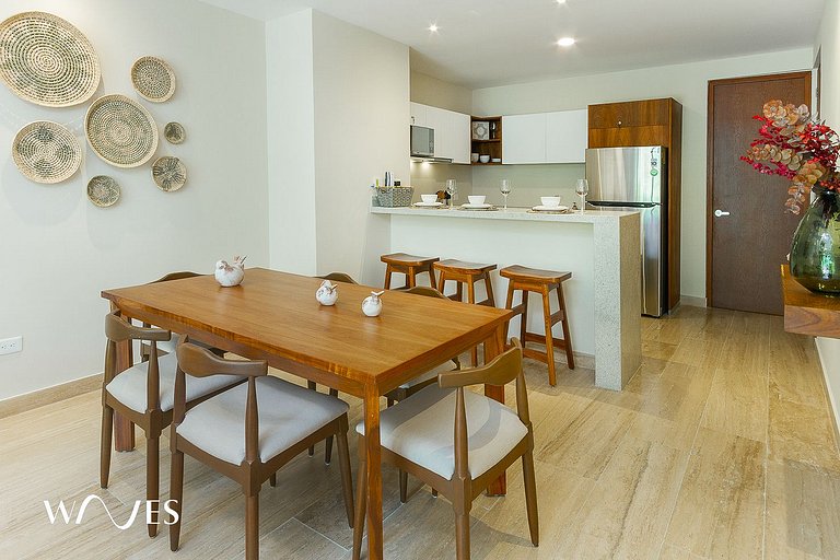 1 Rec. | Terraza con Alberca Infinita + Jacuzzi