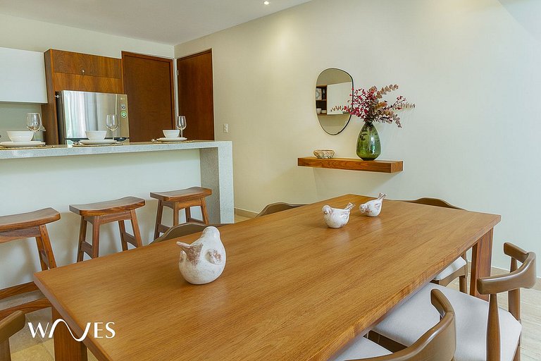 1 Rec. | Terraza con Alberca Infinita + Jacuzzi