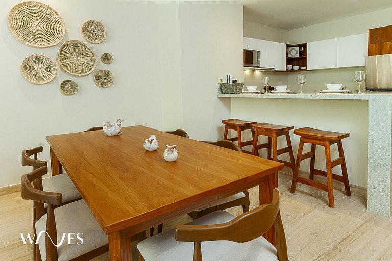 1 Rec. | Terraza con Alberca Infinita + Jacuzzi