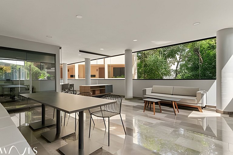 1 Rec. c/Balcón • Vista a la Alberca • Sauna + Gym