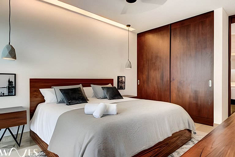 Playa 1BR • Jacuzzi • Rooftop Pool • Near Beach