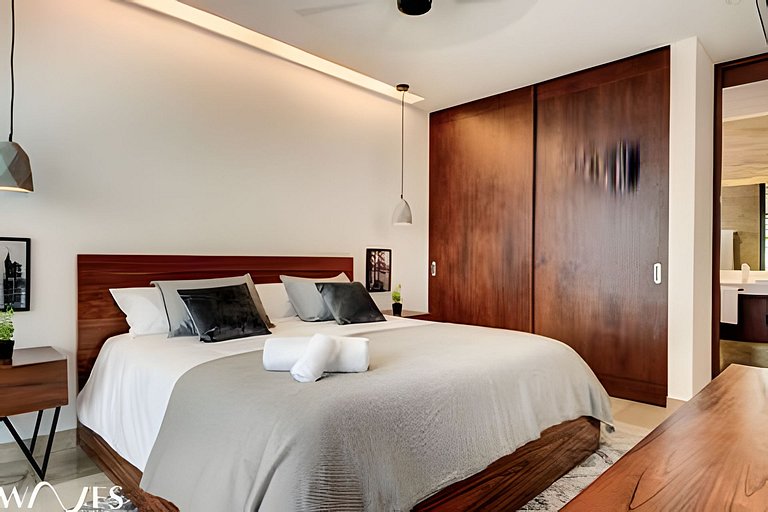 Jacuzzi Privado + Rooftop | 1 Recámara Playa