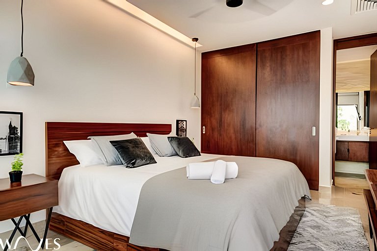 Jacuzzi Privado + Rooftop | 1 Recámara Playa