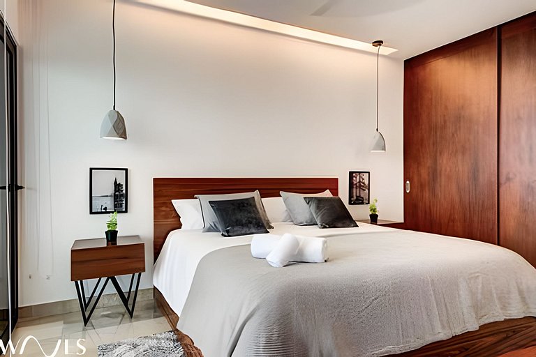 Playa 1BR • Jacuzzi • Rooftop Pool • Near Beach