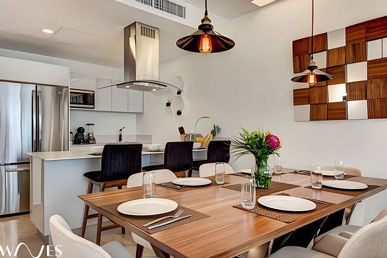 Playa 1BR • Jacuzzi • Rooftop Pool • Near Beach