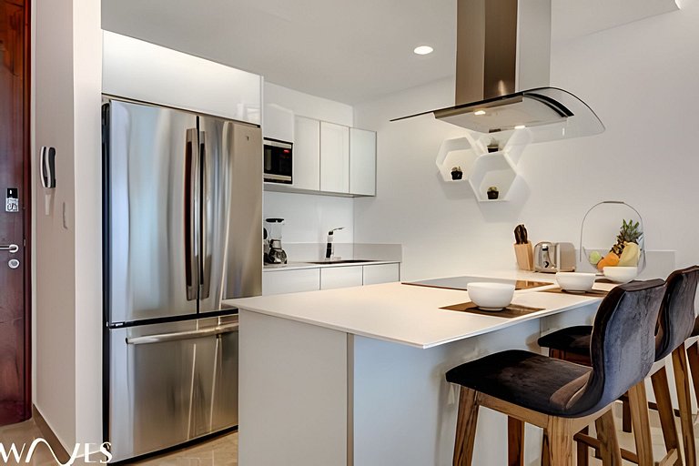 Playa 1BR • Jacuzzi • Rooftop Pool • Near Beach