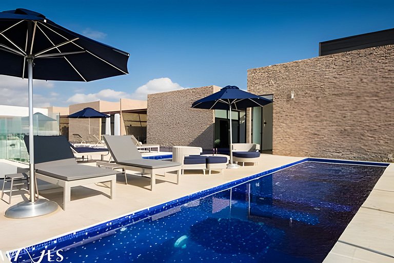 Jacuzzi Privado + Rooftop | 1 Recámara Playa