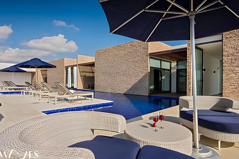 Playa 1BR • Jacuzzi • Rooftop Pool • Near Beach