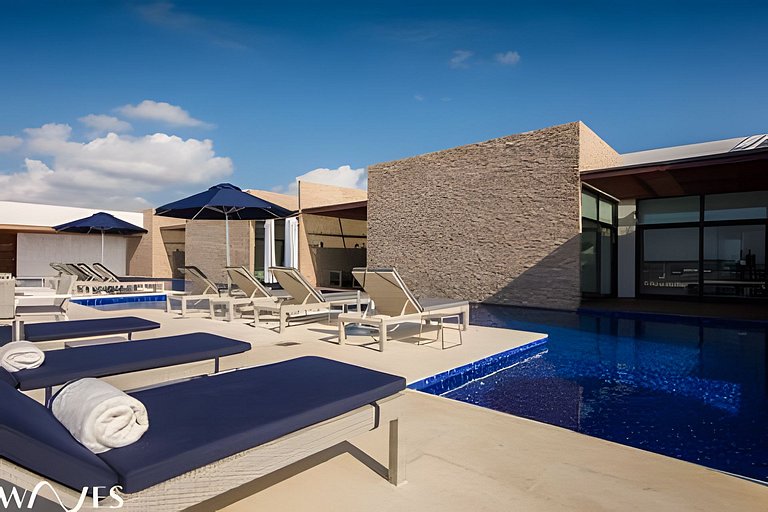 Jacuzzi Privado + Rooftop | 1 Recámara Playa