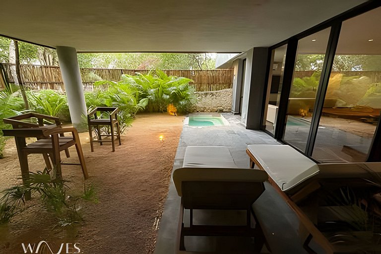 Depto 2 Rec. con Alberca Privada | Tulum Relax