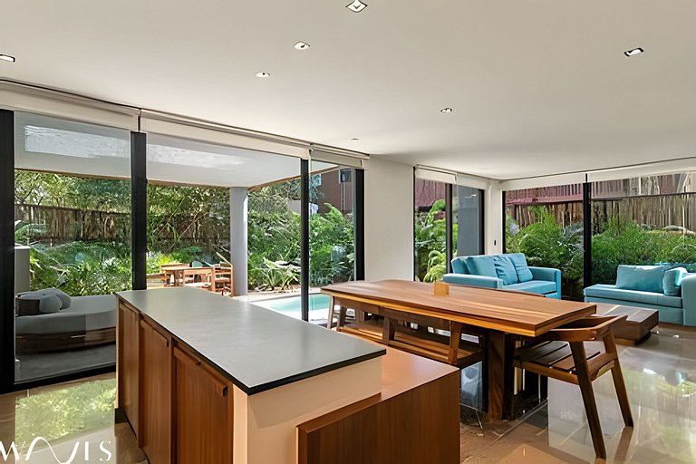 Modern 2BR w/Private Pool, Steps from the Beach