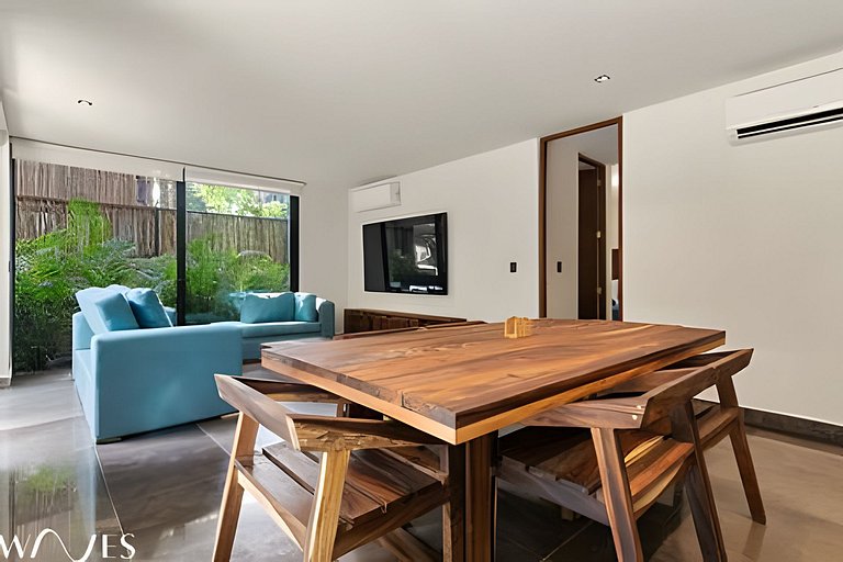 Modern 2BR w/Private Pool, Steps from the Beach