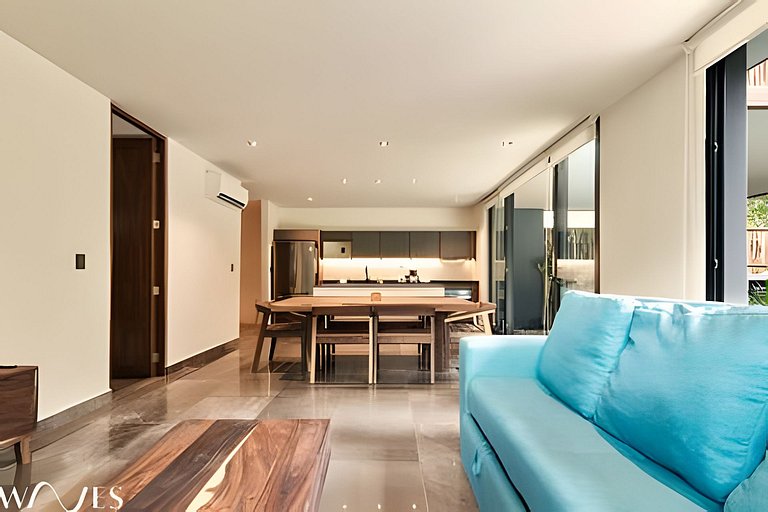 Modern 2BR w/Private Pool, Steps from the Beach