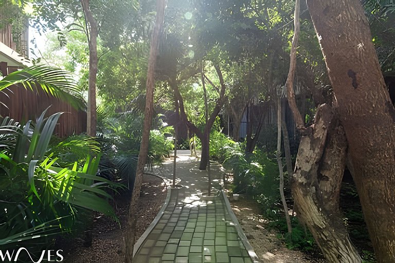 2BR Moderno con Alberca Privada, cerca del mar