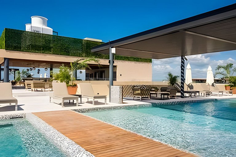 2 Recámaras - Terraza con Vista al Mar