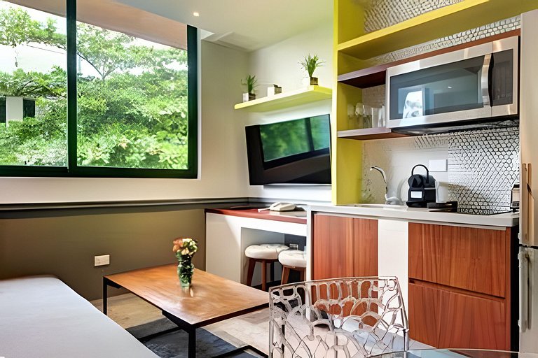 2 Recámaras - Terraza con Vista al Mar