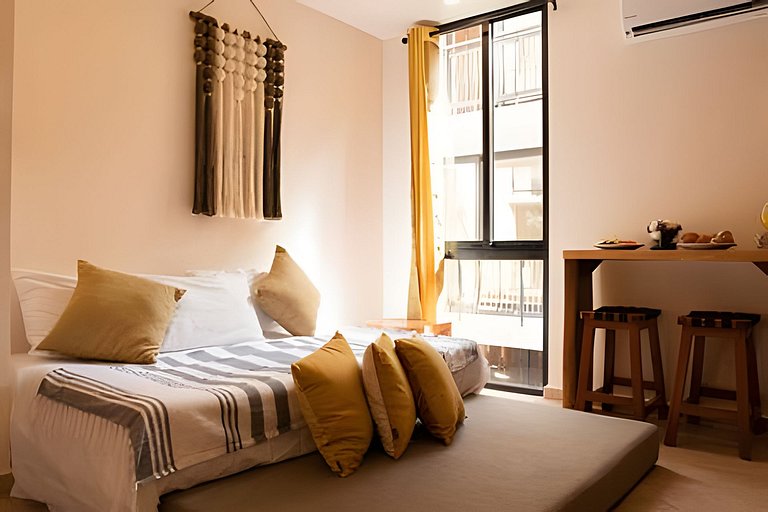 1 BR Apartment - Cozy Design & Private Pool