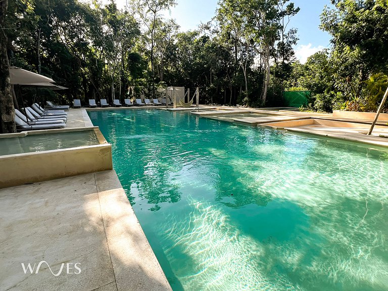 2 Rec. c/Alberca Privada y Vistas a la Selva