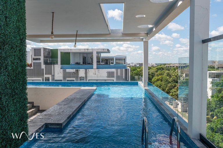 Great Located Spacious Studio w/Rooftop Pool