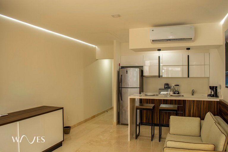 Céntrico Estudio Amplio c/Alberca en Terraza