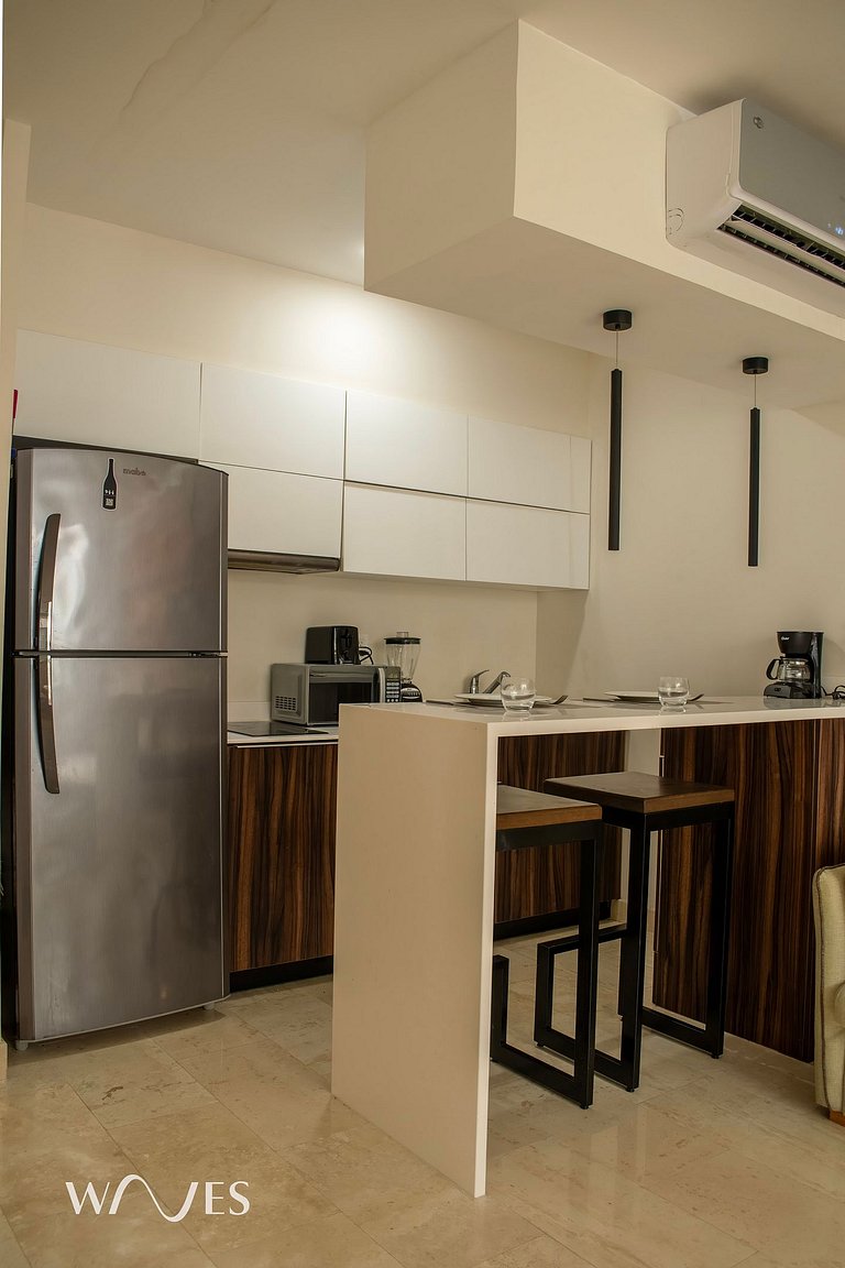 Céntrico Estudio Amplio c/Alberca en Terraza