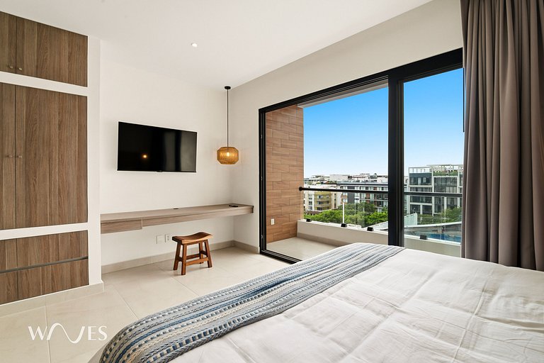 Espacioso Loft a pasos de la Playa