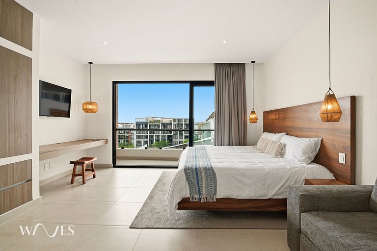 Espacioso Loft a pasos de la Playa