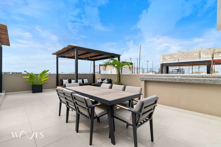 Espacioso Loft a pasos de la Playa