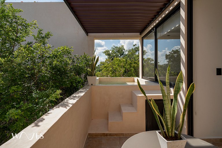 Oasis Chic con Piscina Privada y Vista a la Jungla