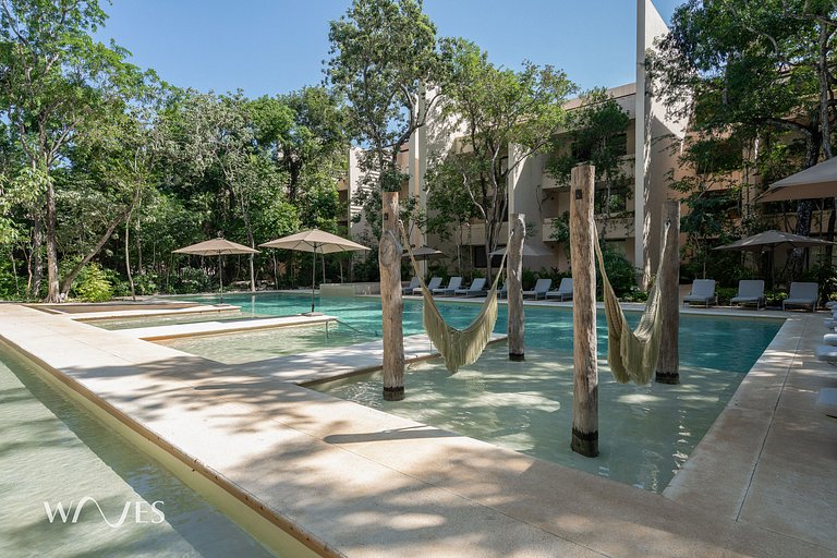 Chic Oasis with Private Pool and Jungle Views