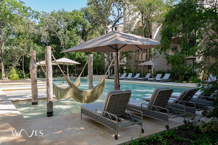 Chic Oasis with Private Pool and Jungle Views