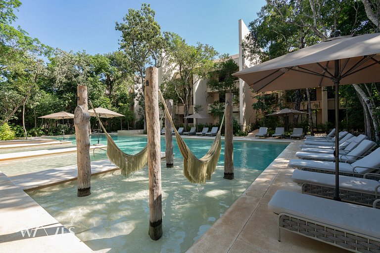 Chic Oasis with Private Pool and Jungle Views