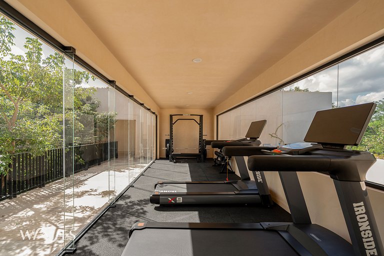 Oasis Chic con Piscina Privada y Vista a la Jungla