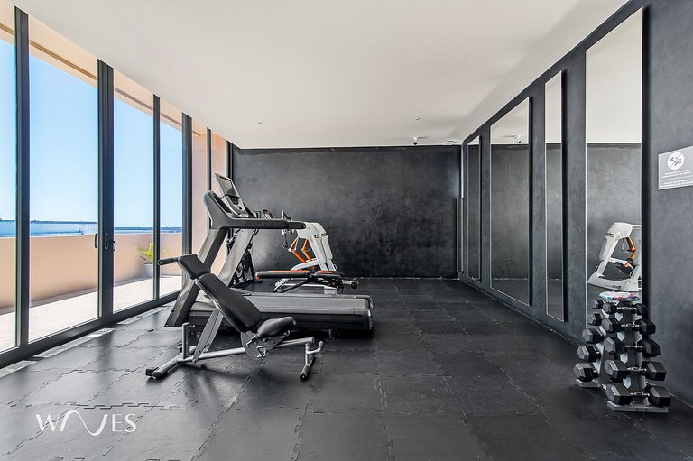 Estudio Moderno Rooftop c/Alberca y Vista al Mar