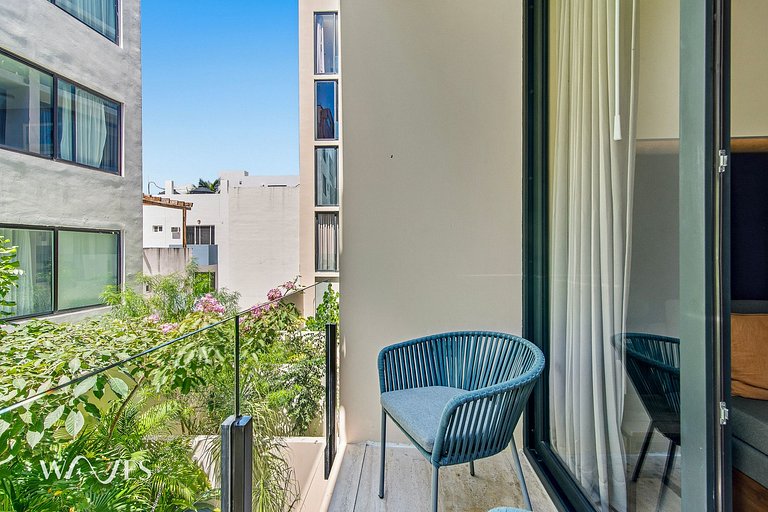 Estudio Moderno Rooftop c/Alberca y Vista al Mar