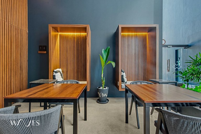 Estudio Moderno Rooftop c/Alberca y Vista al Mar