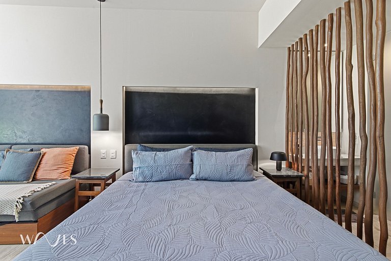 Estudio Moderno Rooftop c/Alberca y Vista al Mar