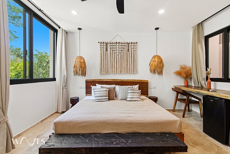 Great located apartment with views of nature