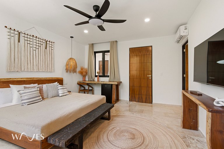 Great located apartment with views of nature