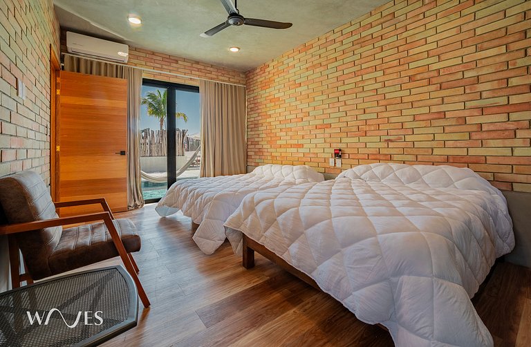 Exclusive villa just steps from Palmarito Beach