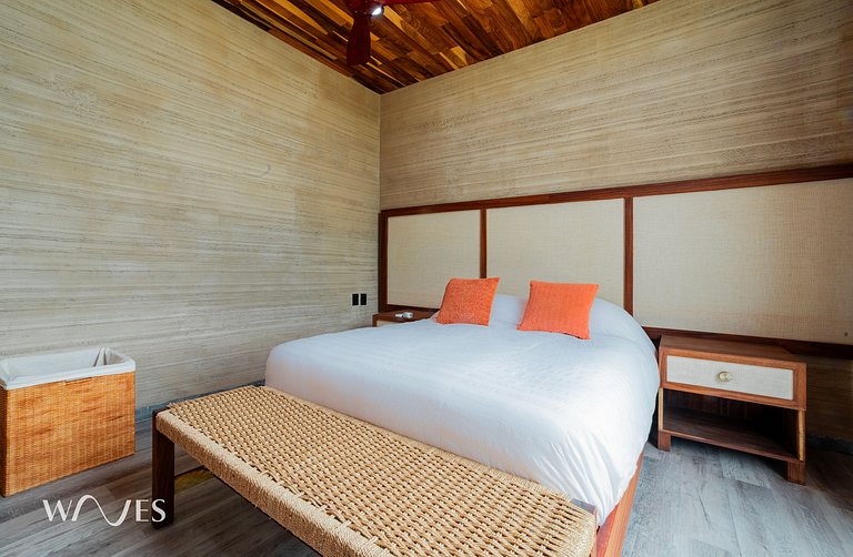 Villa privada con vista al mar y alberca