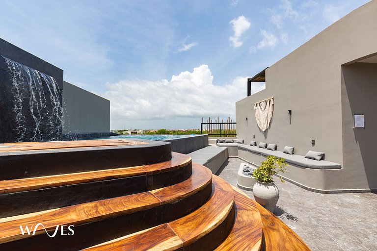 1BR | Aldea Zama | Pool · Sauna · Steam