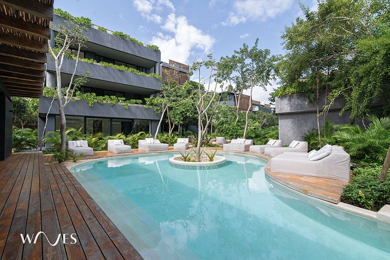 Depto 2 Rec. con Alberca Privada | Tulum Relax