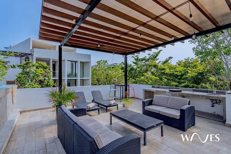 4 Hab. | Townhouse con Piscina Privada & Terraza