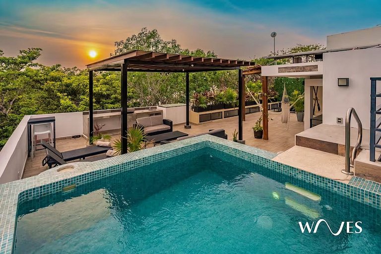 4 Hab. | Townhouse con Piscina Privada & Terraza