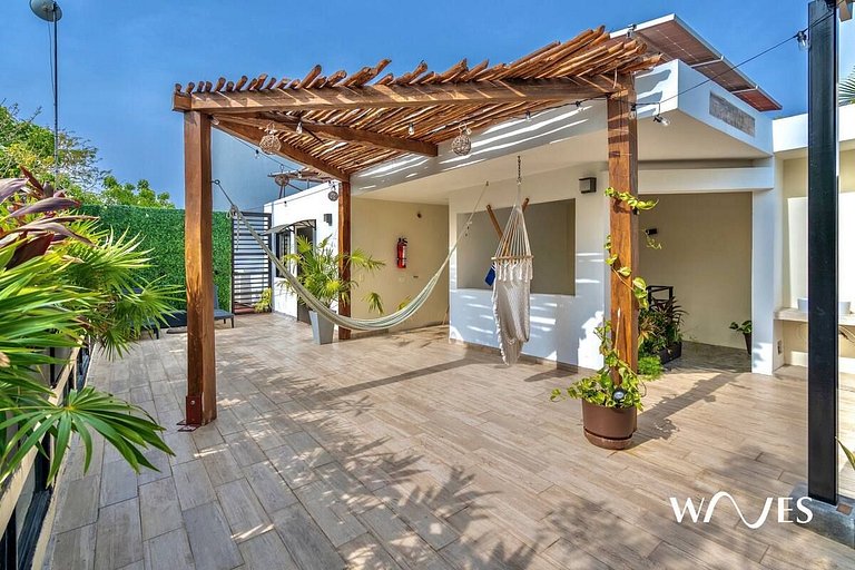 Recámara Privada | Terraza + Piscina | Aldea Zama