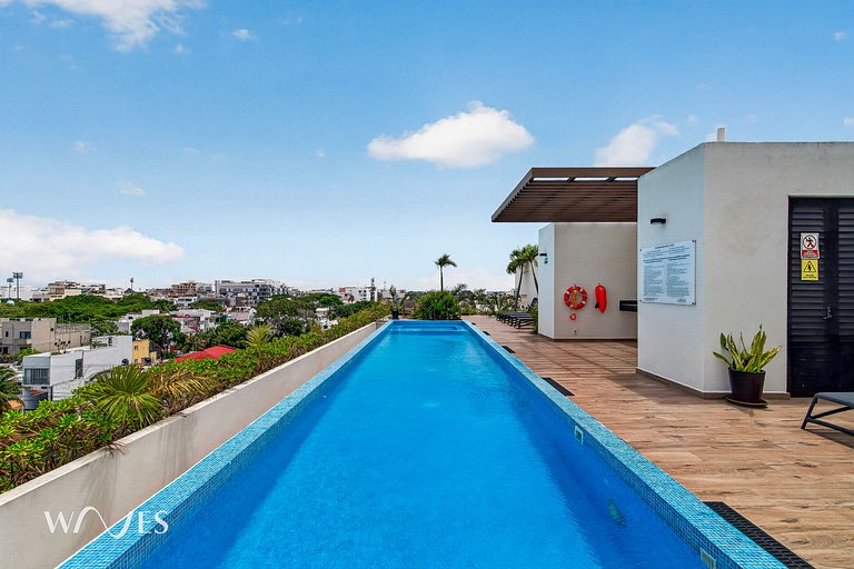 Modern Loft on 38th Ave | Rooftop and Gym