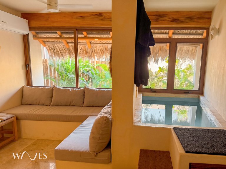 Apartment with Private Pool Steps from Zicatela Beach